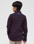 Cardinal Kids Boy Plaid Long Sleeve Shirt