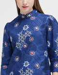 Arjunaweda Kawung Flower Batik Tunic