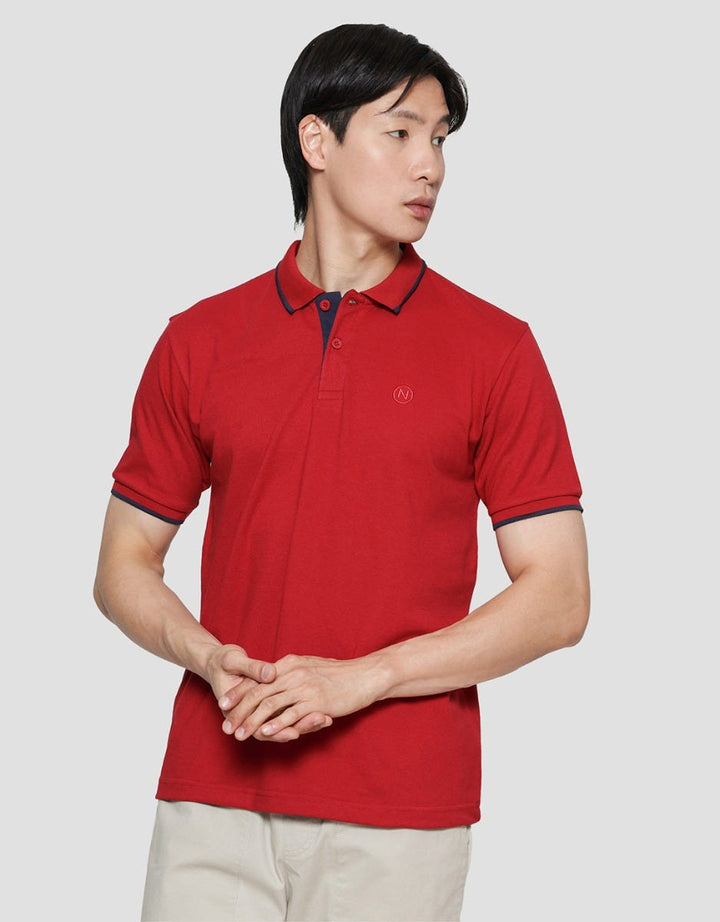 Nevada Pique Polo Shirt Pria
