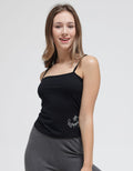 Nevada Tanktop T-Shirt Crop With Text Happy