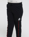Marvel Pants Sport Avenger Logo Piping Mesh