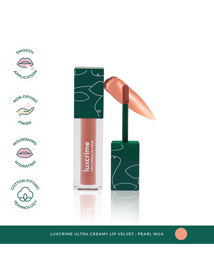 Luxcrime Ultra Creamy Lip Velvet Pearl Milk 4.5 gr