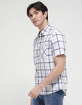 Watchout! Jeans Short Sleeve One Pocket Shirt