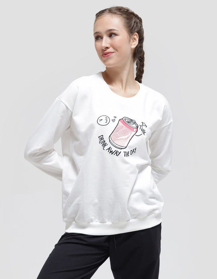 Nevada Sweatshirt Drink Away The Day