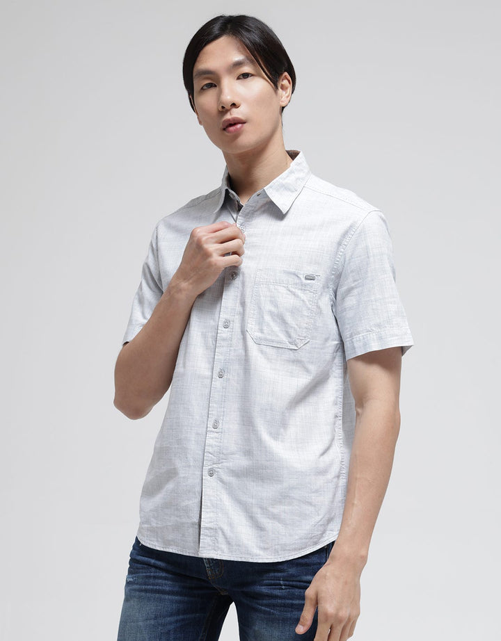 Watchout Casual Basic Casual Men's Shirt