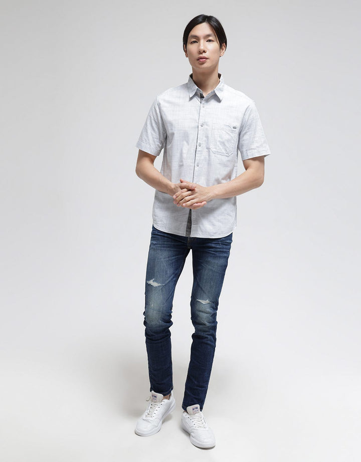 Watchout Casual Basic Casual Men's Shirt