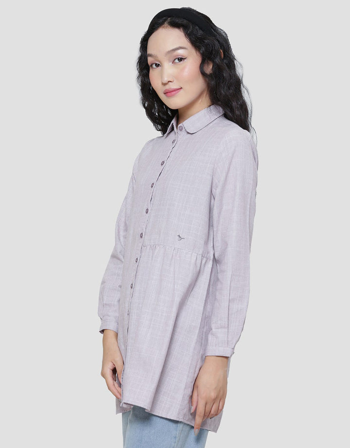 Triset Ladies Basic Plain Blouse Wanita