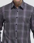 Stanley Adams Long Sleeve Shirt Slim Fit Check