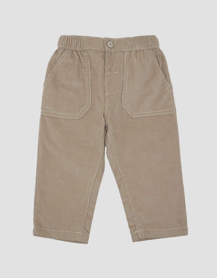 Pipiniko Coduroy Text Celana Panjang Anak Laki-laki