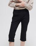 Details Long Pants Tapered Stretch With V Pocket