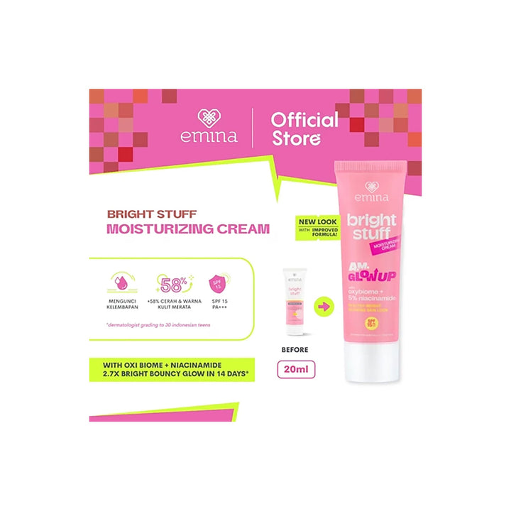 Emina Bright Stuff Moisturizing Cream 20 ml