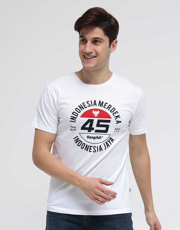 Cardinal T-Shirt Print Indonesia Merdeka