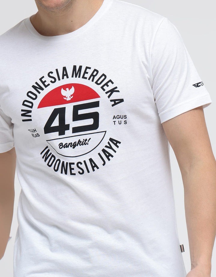Cardinal T-Shirt Print Indonesia Merdeka