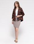 Connexion Blazer Long Sleeve Outerwear Batik