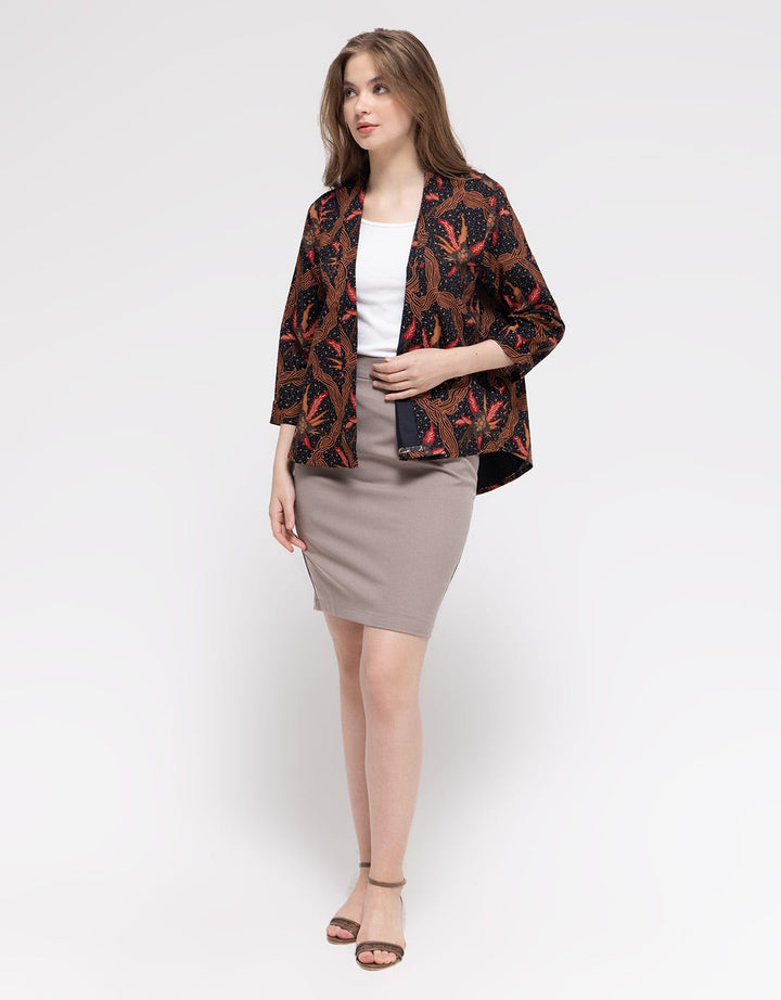 Connexion Blazer Long Sleeve Outerwear Batik