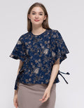 Connexion Flare Hand Blouse Batik Women