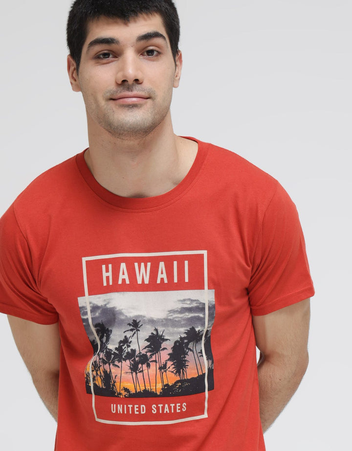 T Zone Hawaii Joyfull Vacay Kaos Pria