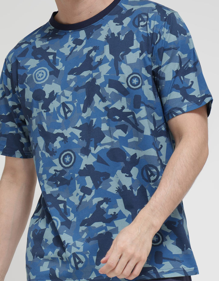 Marvel Avengers Icon Kaos Pria