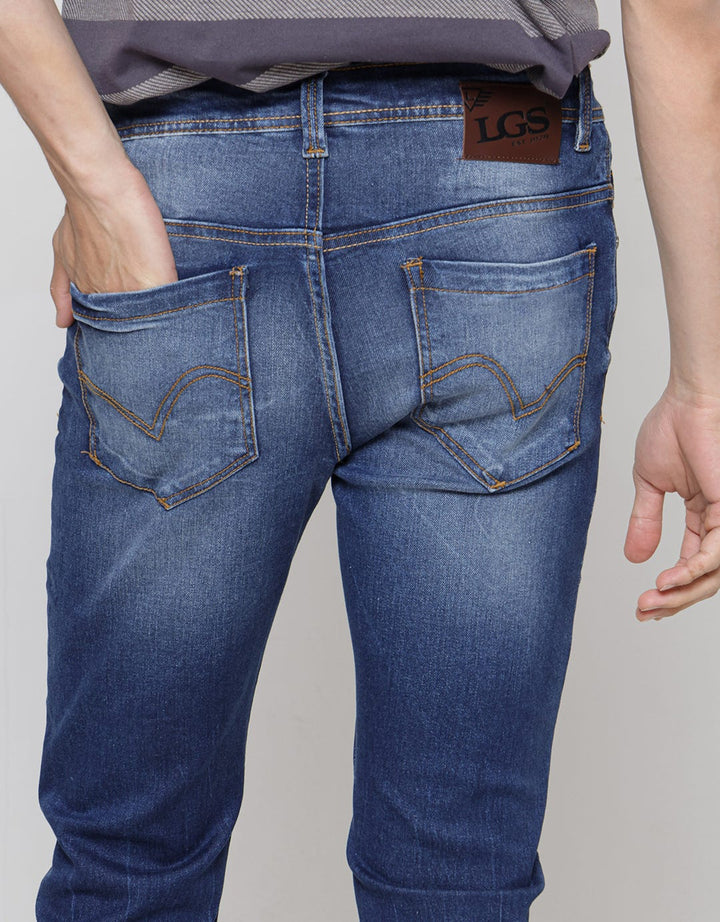 LGS Long Jeans Detail Pocket