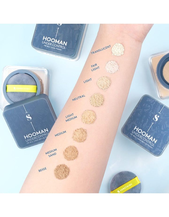 Somethinc Hooman Under Control Hd Blur Loose Powder Translucent