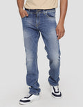 Lois Washed Accent Look Slim Fit Stretch Jeans