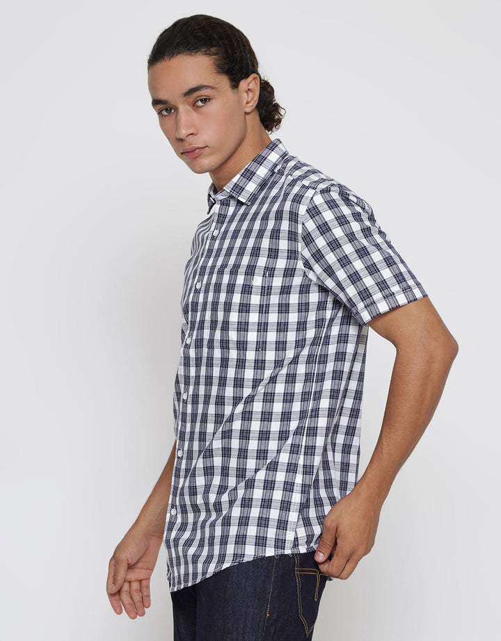 Lois Short Sleeve Shirt Print Check