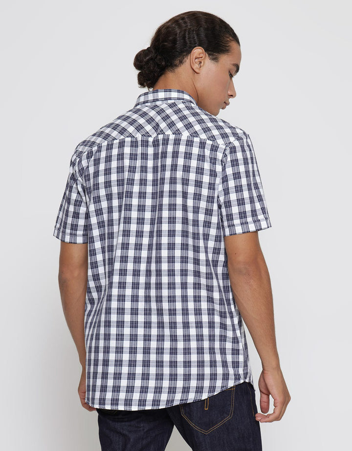 Lois Short Sleeve Shirt Print Check