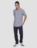Lois Short Sleeve Shirt Print Check