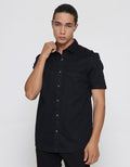 Lois Casual Plain Short Sleeve Shirt