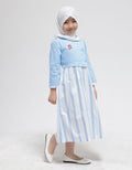 Rodeo Junior Girl Ghamis Garis Dress Kids