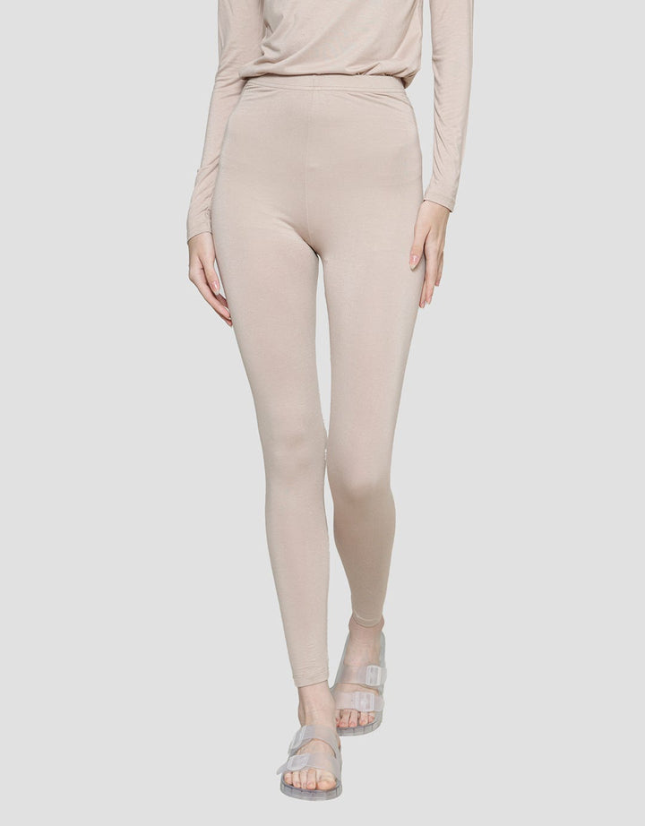 St. Yves Plainn Rayon Celana Legging Panjang Wanita