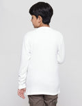 Nevada Long Sleeve T-Shirt Henley Solid Textured Waffle