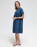 St. Yves Solid Line Women's Midi Dress