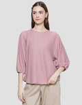 St. Yves Stripy Texture Knit Women's 7/8 T-Shirt