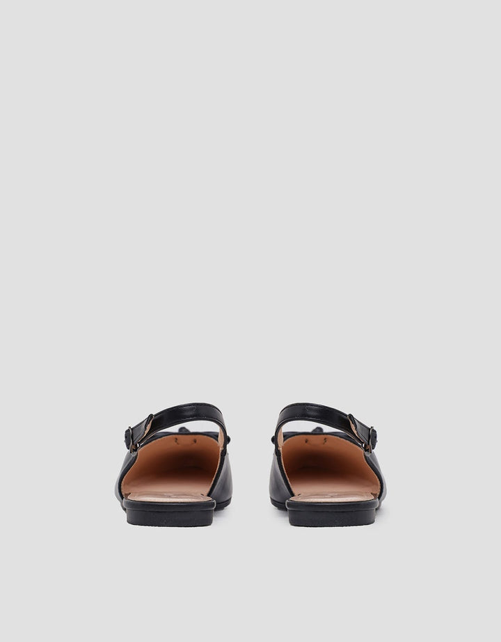 St. Yves Slingback Ribbon Sepatu Flat Wanita