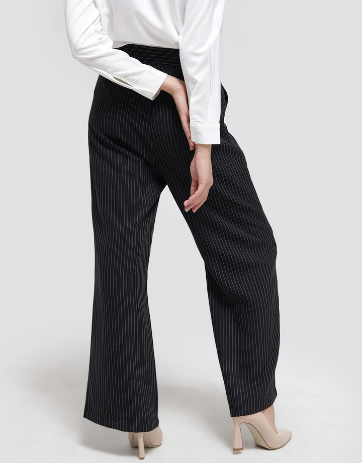 Connexion Pinstripe Celana Panjang Wanita