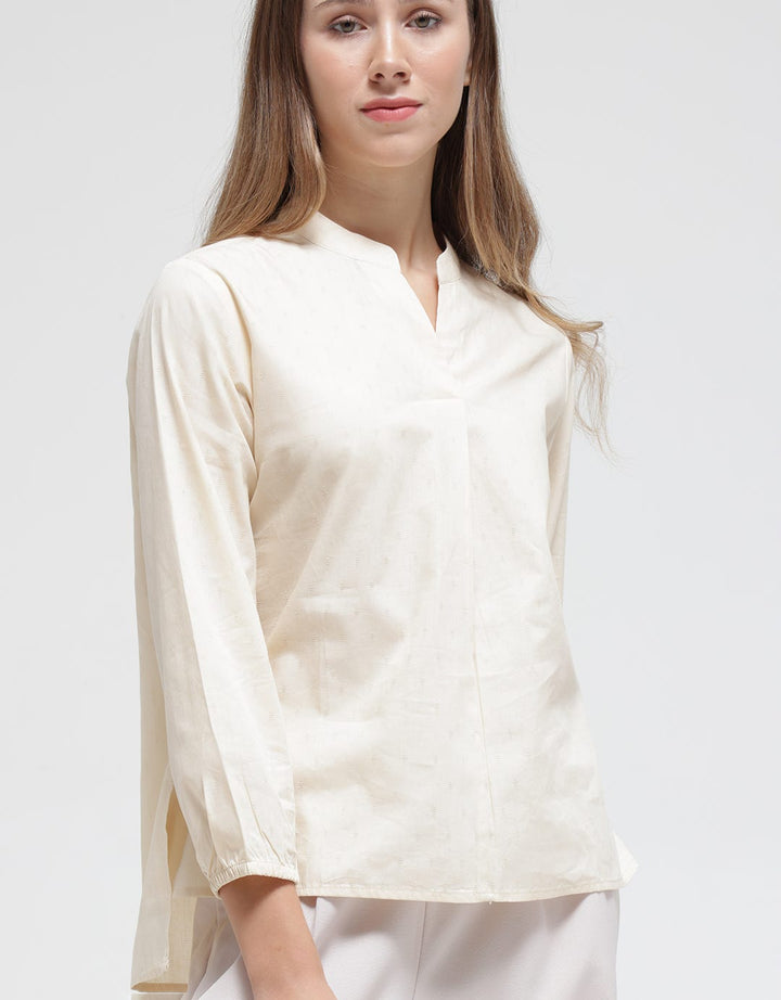 Connexion Dobby V Women's Blouse