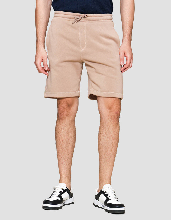 Cole Knit Fleace Piping Celana Pendek Pria