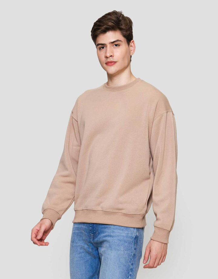 Cole Basic Roun Neck Fleace Sweater Pria