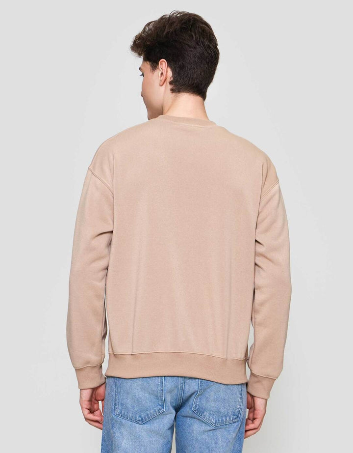 Cole Basic Roun Neck Fleace Sweater Pria