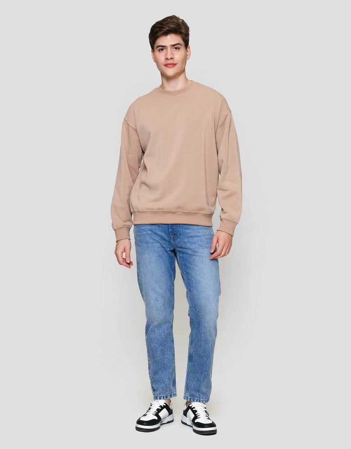 Cole Basic Roun Neck Fleace Sweater Pria