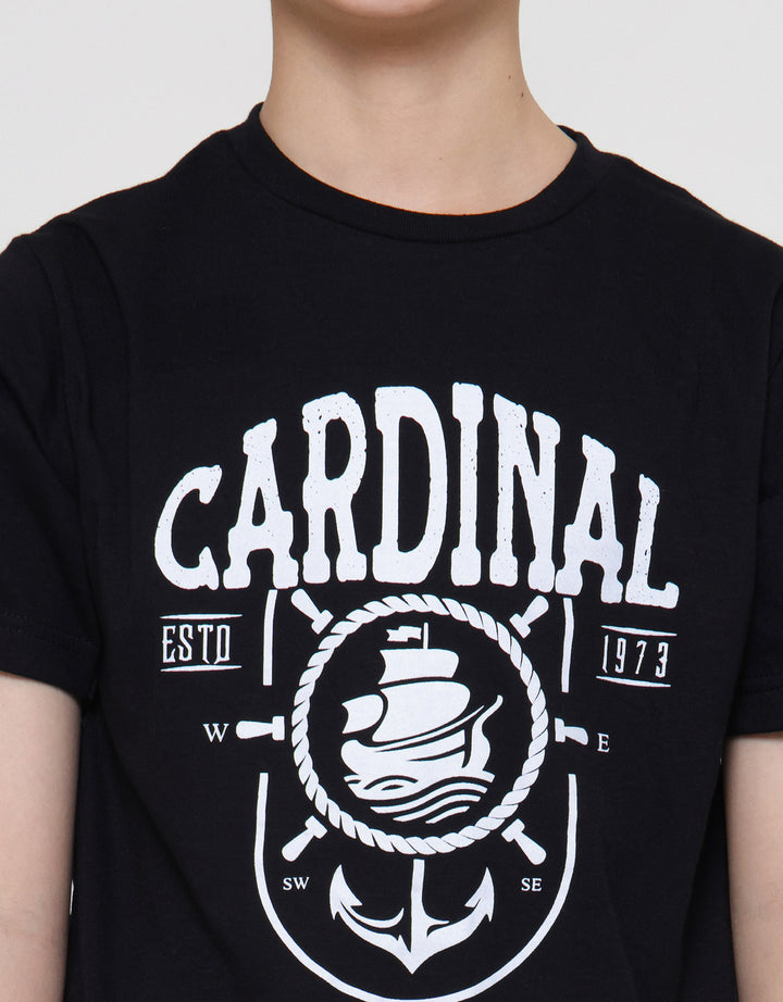 Cardinal Kids Boy Logo Print Kaos Anak Laki-laki