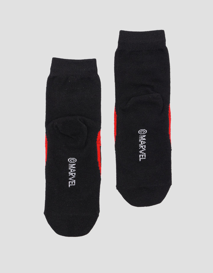 Marvel Spiderman Head Kk263Spd Kaos Kaki Anak Laki-laki