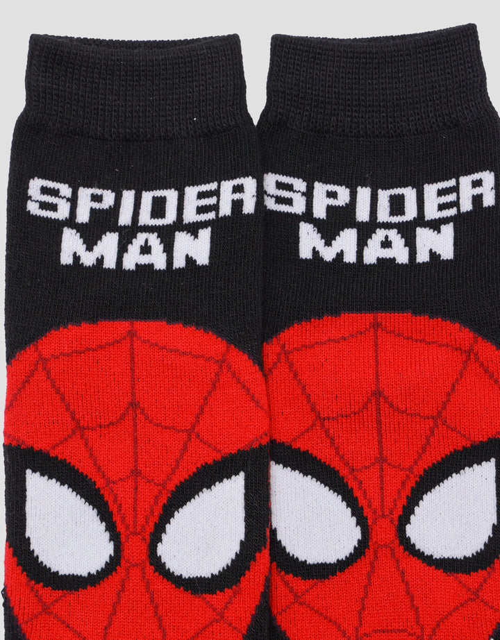 Marvel Spiderman Head Kk263Spd Kaos Kaki Anak Laki-laki