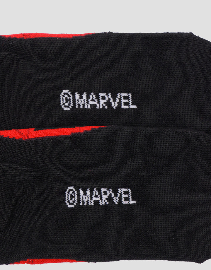Marvel Spiderman Head Kk263Spd Kaos Kaki Anak Laki-laki