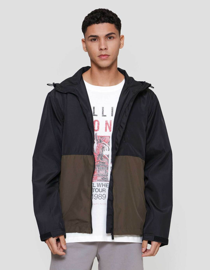 Nevada Woven Hoodie Ribstop Jaket Pria