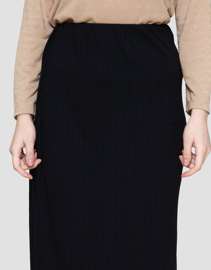Connexion Overall Midi Skirt Skirt Knit Basic