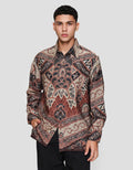 Arjuna Weda Regular Fit Mega Mendung Kemeja Batik Pria