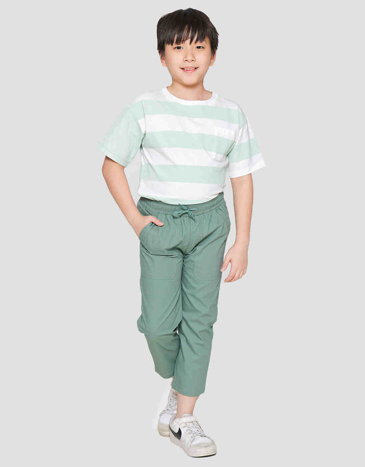 Little M Canvas Boys Long Pants