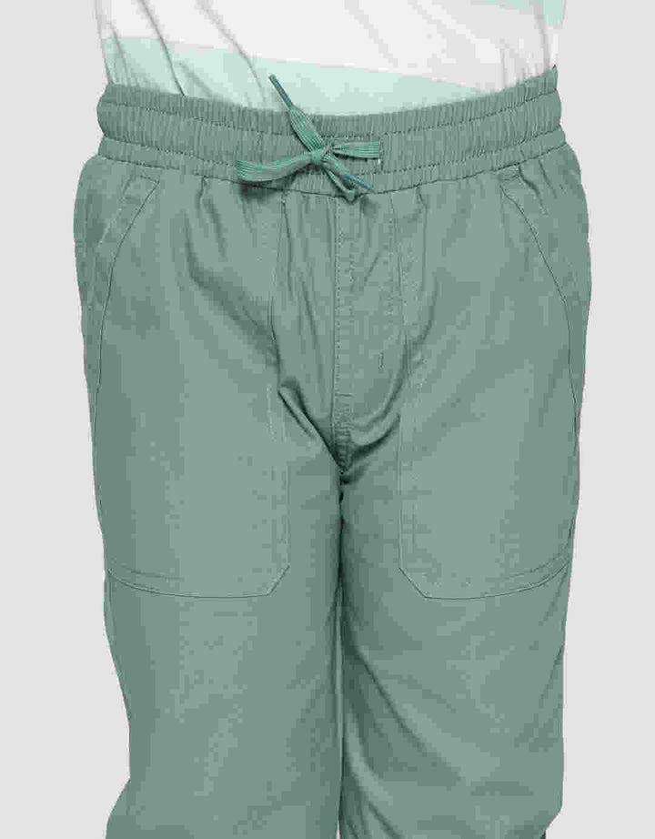 Little M Canvas Boys Long Pants